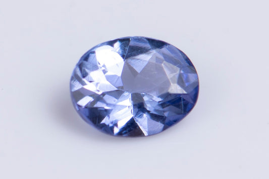 Танзанит 0.26ct, овална шлифовка