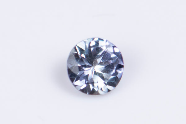 Естествен танзанит 0.27ct 3.7mm кръгла шлифовка