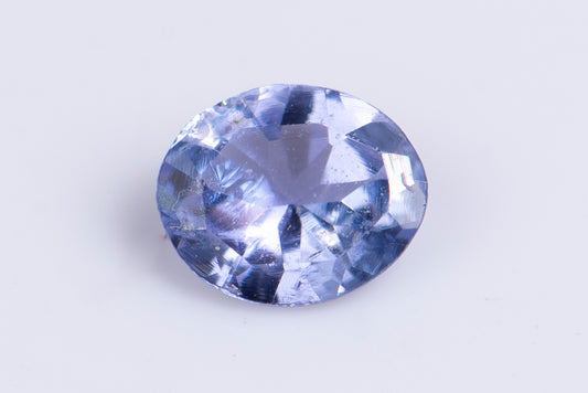 Танзанит 0.28ct, овална шлифовка