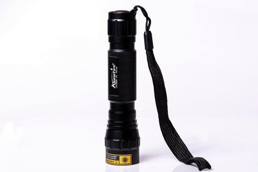 AloneFire SV004 UV Flashlight – 10W 365nm with ZWB2 Filter