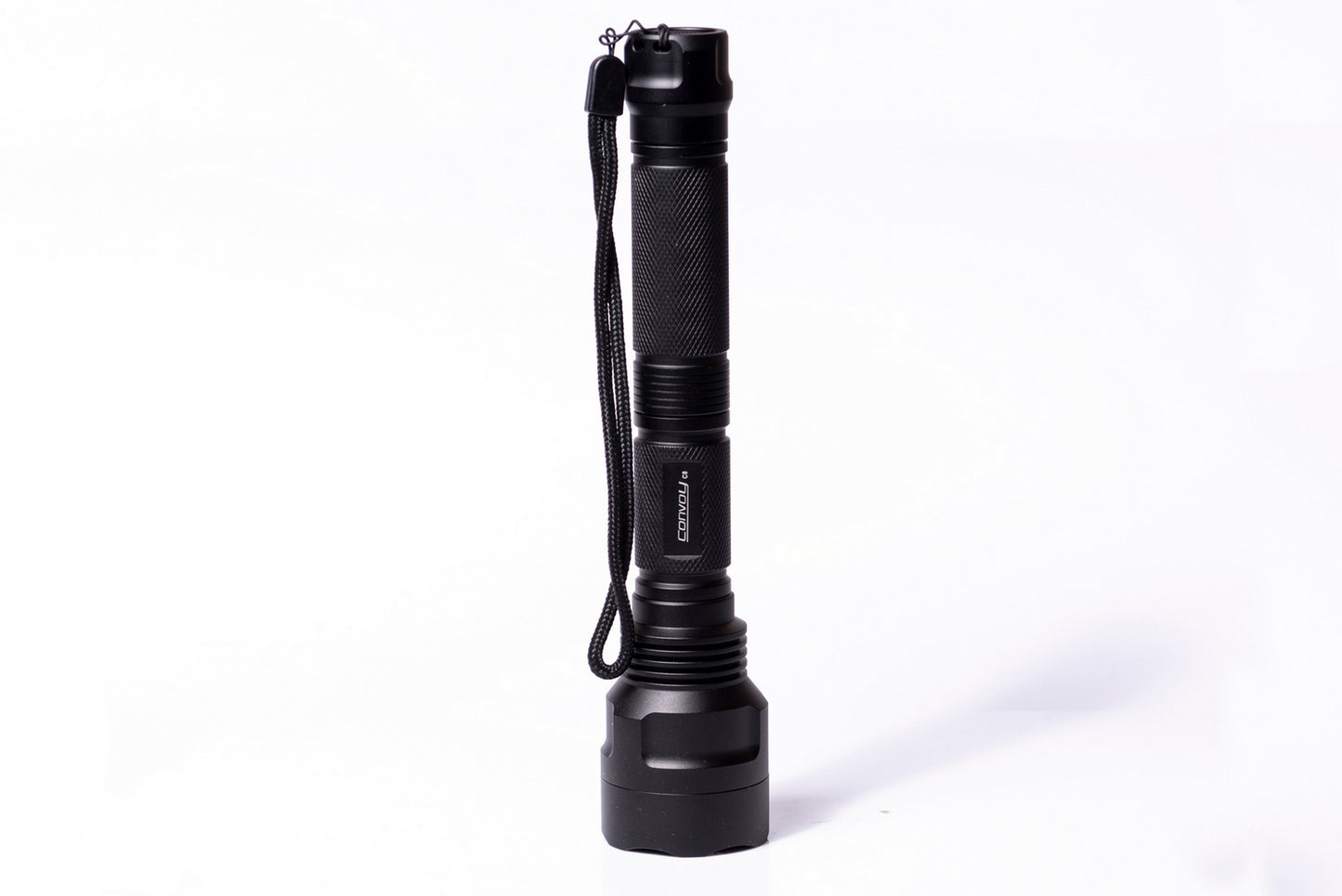 Convoy C8 UV Flashlight – 365nm with Extension Tube & ZWB2 Filter