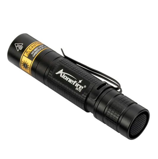 AloneFire SV70 UV Flashlight – 3W 365nm with ZWB2 Filter