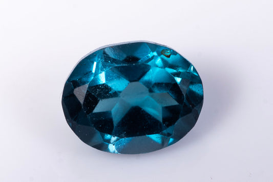 London Blue topaz 0.44ct 5x4mm oval cut