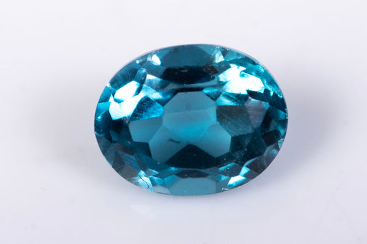 London Blue topaz 0.44ct 5x4mm oval cut