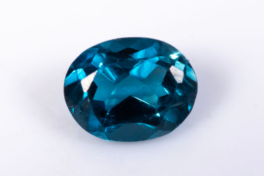 London Blue topaz 0.46ct 5x4mm oval cut