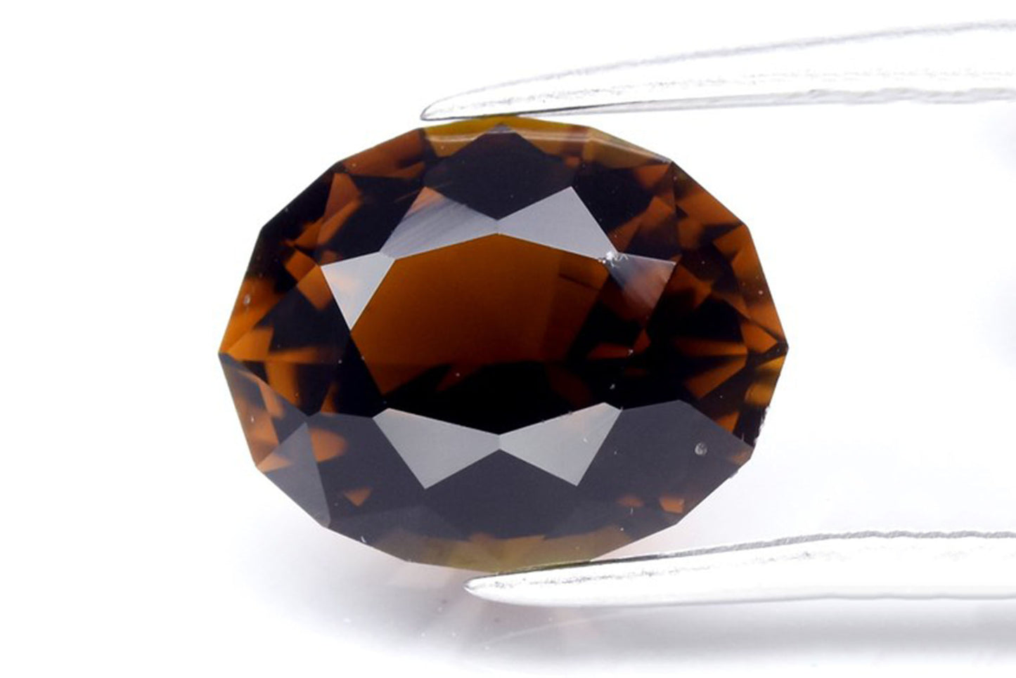 Brown Tourmaline 2.14ct VVS fancy oval cut