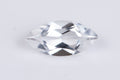 Естествен бял топаз 0.65ct 8x4mm маркиз шлифовка, единичен камък за бижута