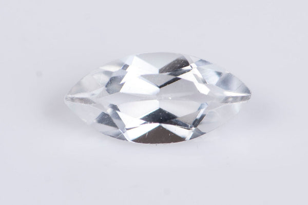 Natural White Topaz 0.65ct 8x4mm Marquise Cut