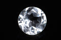 Natural white topaz 0.97ct 6mm round cut loose gemstone for jewelry