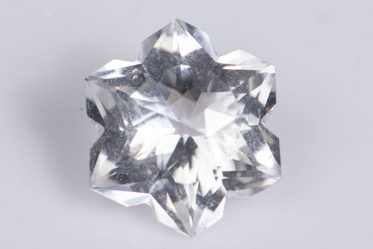 White topaz 2.86ct VVS fancy snowflake cut