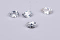 Natural white topaz 5x3mm oval cut loose gemstone for jewelry