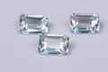 Natural white topaz 7x5mm loose gemstone for jewelry