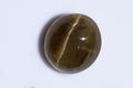 Natural yellow cat's eye apatite 5.66ct oval cabochon loose gemstone for jewelry