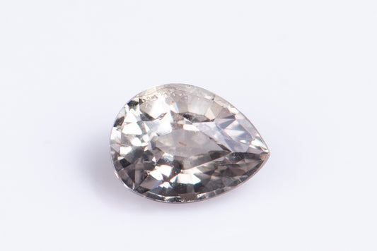 Yellow sapphire 0.25ct untreated teardrop cut