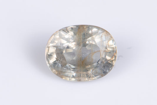 Yellow sapphire 1.35ct untreated oval cut