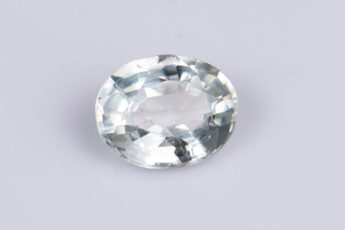 Естествен жълт сапфир 0.36ct, нетретиран, овална шлифовка