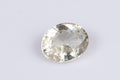 Natural yellow sapphire 0.45ct untreated oval cut loose gemstone for jewelry